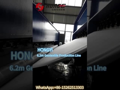 地質繊維の生産ラインの作業過程は?