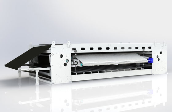 90m/Minサーボ モーターを搭載する詰め物のための新しい設計ポリエステル十字のラッパー機械
